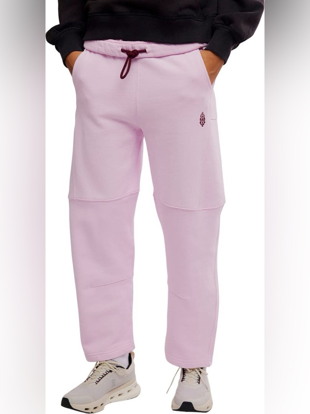 FP Movement Top Score Cotton Pants in Ballet Slipper Pink